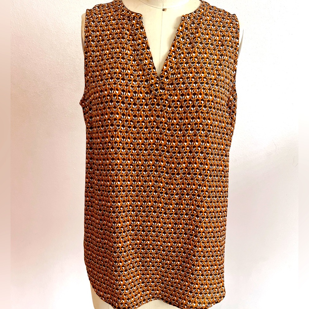 Adrianna Papell - Pre-Owned Printed Top - Size M